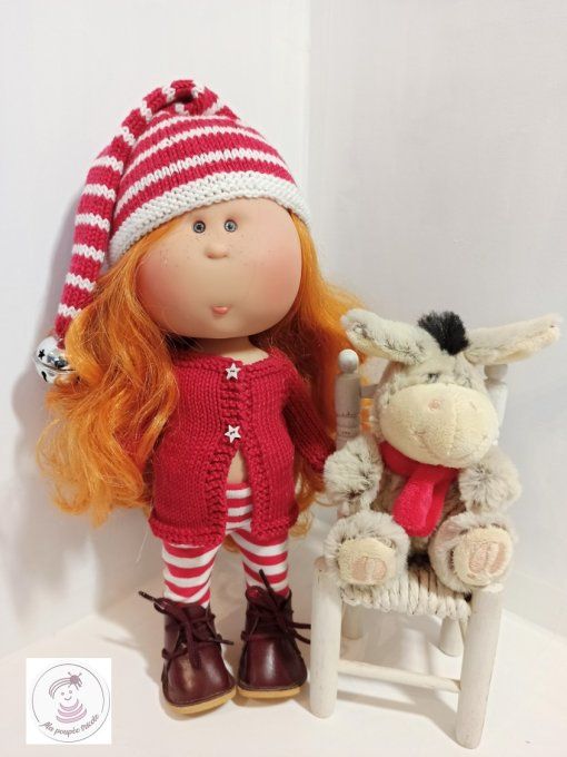 373. Miss Noël - Fiche tricot pour Mia et Pippa