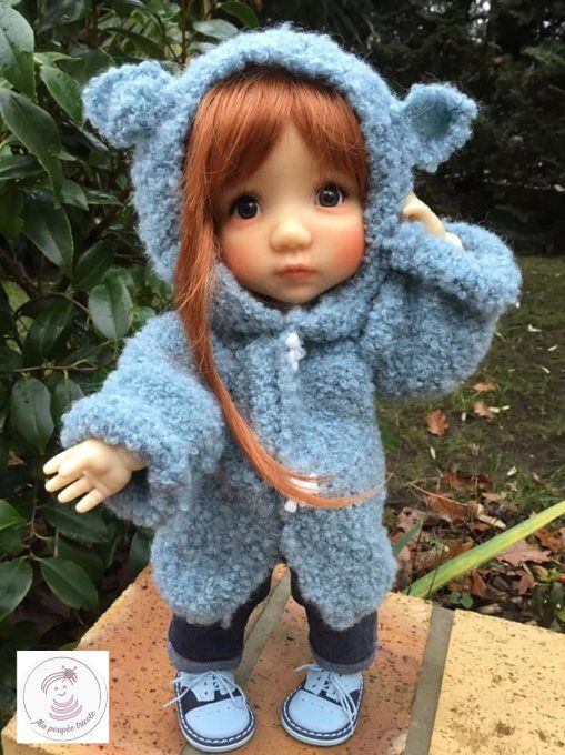 361. Petit ourson - Fiche tricot pour Mae de Meadowdolls