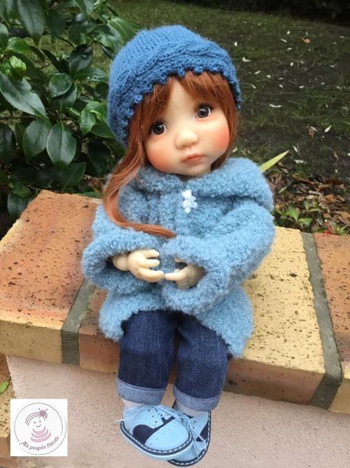 361. Petit ourson - Fiche tricot pour Mae de Meadowdolls