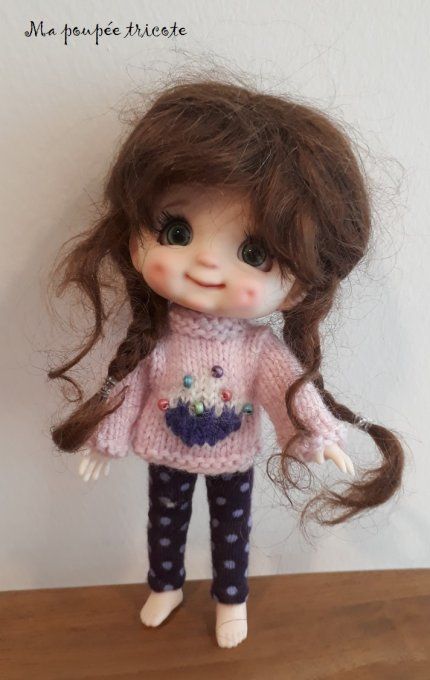 379 Macaron - Fiche tricot pour Sto Doll