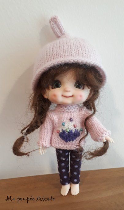 379 Macaron - Fiche tricot pour Sto Doll