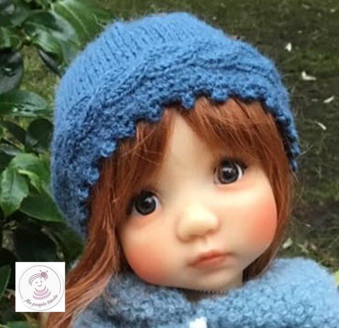 361. Petit ourson - Fiche tricot pour Mae de Meadowdolls