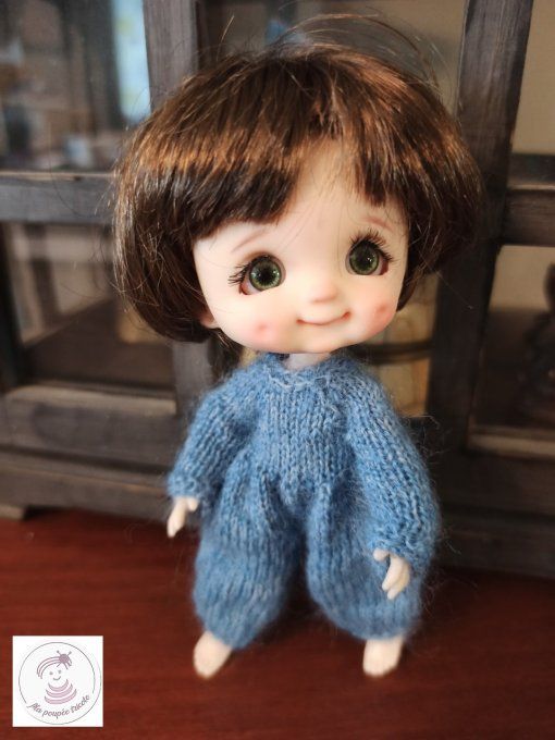 386. Petit glaçon - Fiche tricot pour poupée Sto Doll