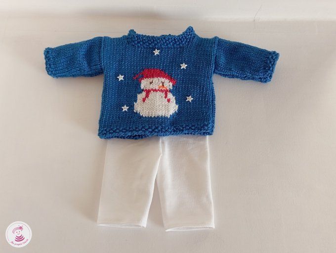 Tenue Mon bonhomme de neige Minikane Gordis