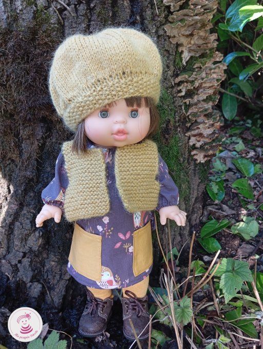 Tenue complète faite main pour poupée Minikane Gordis